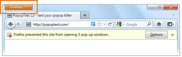 Настройка firefox 1