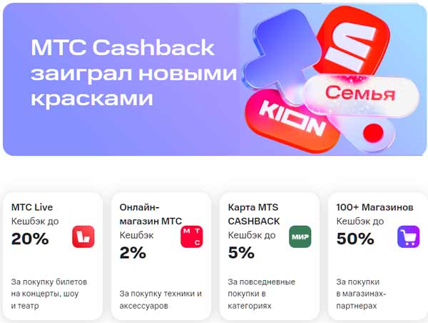 MTS Кэшбэк.